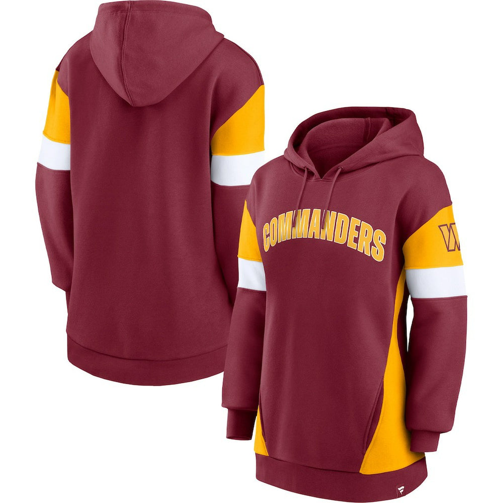 NFL Washington Commanders Women's Lock It Down Pullover Hoodie
