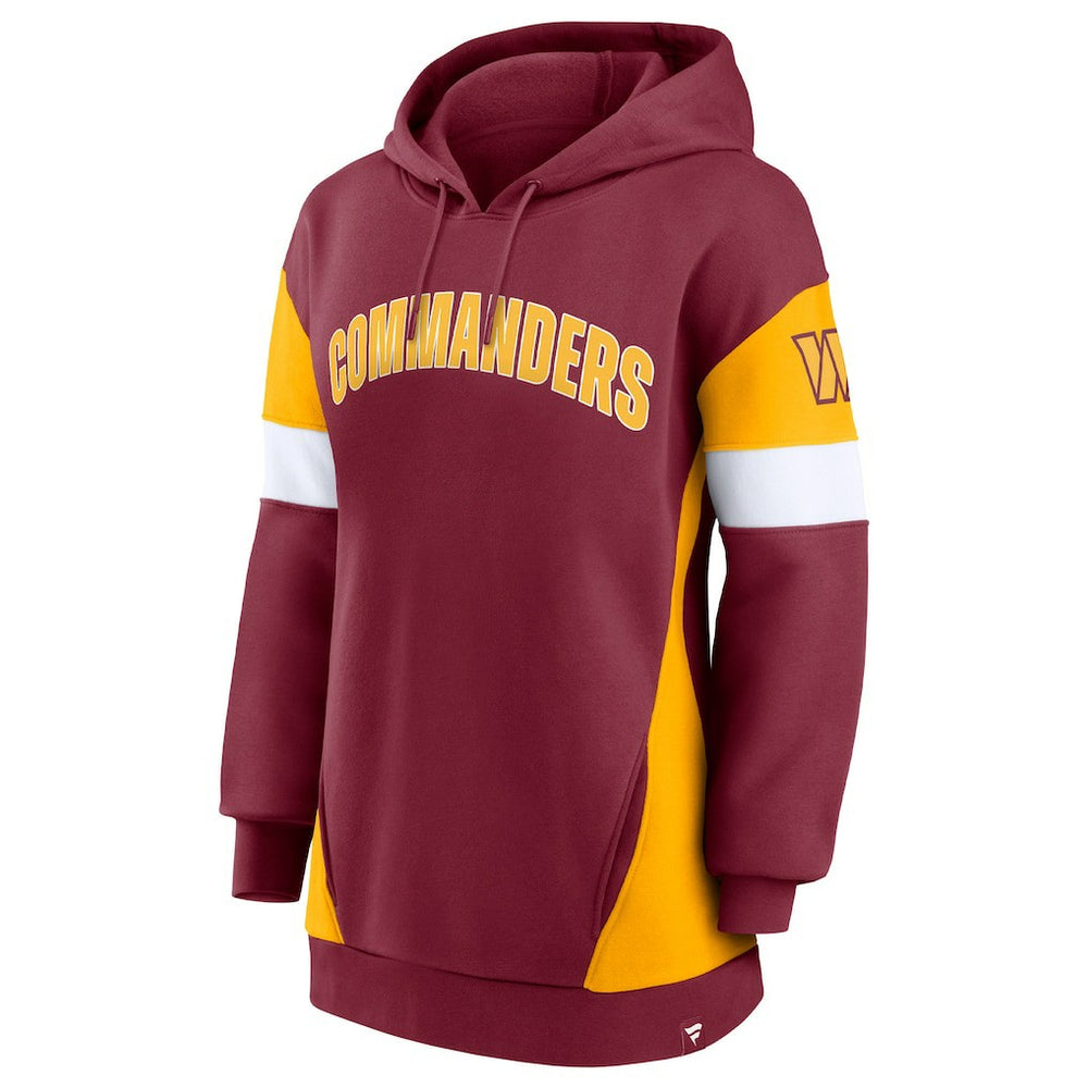 NFL Washington Commanders Women's Lock It Down Pullover Hoodie