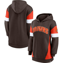 NFL Cleveland Browns Women's Lock It Down Pullover Hoodie