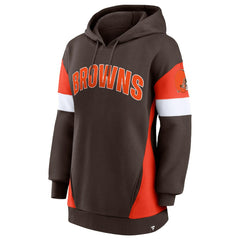 NFL Cleveland Browns Women's Lock It Down Pullover Hoodie