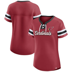 NFL Arizona Cardinals Women's Original State Lace-Up T-Shirt
