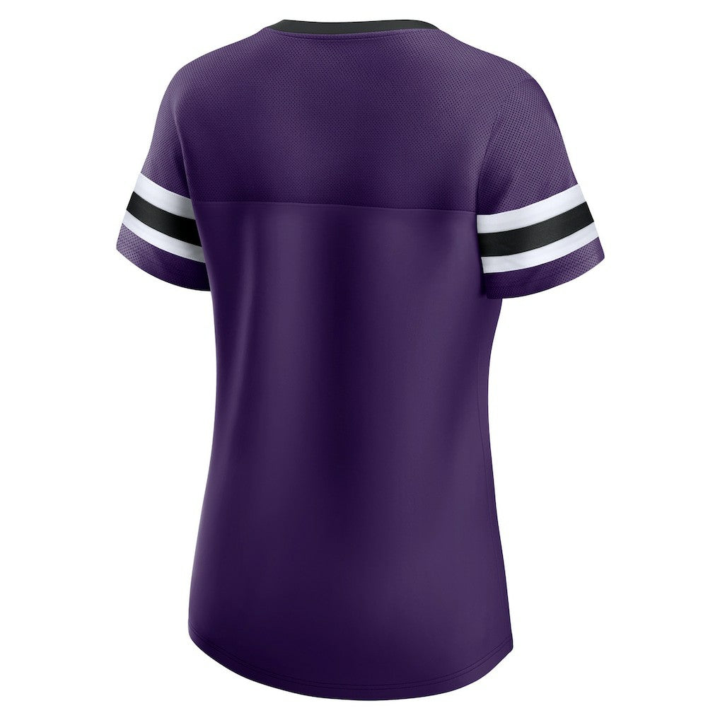 NFL Baltimore Ravens Women's Original State Lace-Up T-Shirt