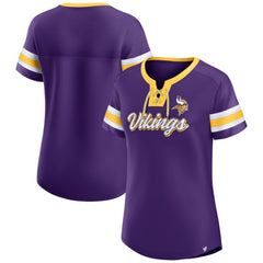 NFL Minnesota Vikings Women's Original State Lace-Up T-Shirt