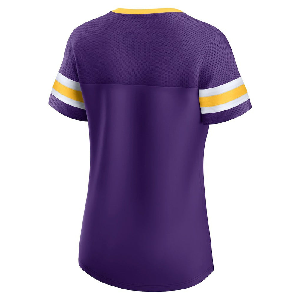 NFL Minnesota Vikings Women's Original State Lace-Up T-Shirt