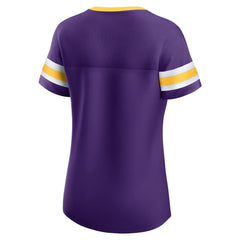 NFL Minnesota Vikings Women's Original State Lace-Up T-Shirt