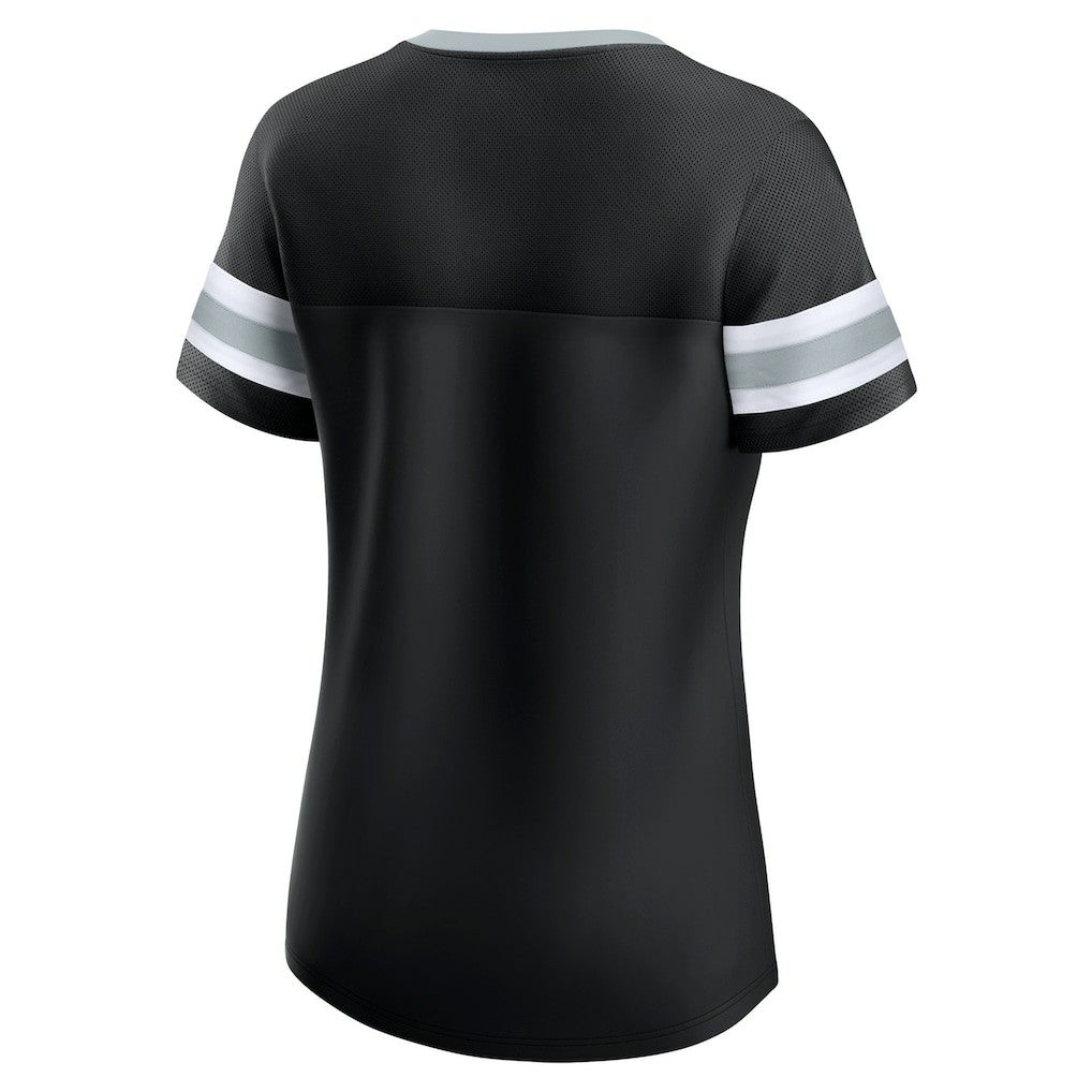 NFL Las Vegas Raiders Women's Original State Lace-Up T-Shirt