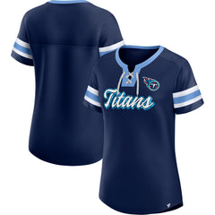 NFL Tennessee Titans Women's Original State Lace-Up T-Shirt