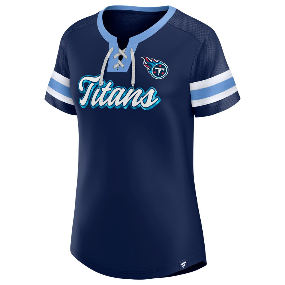 NFL Tennessee Titans Women's Original State Lace-Up T-Shirt