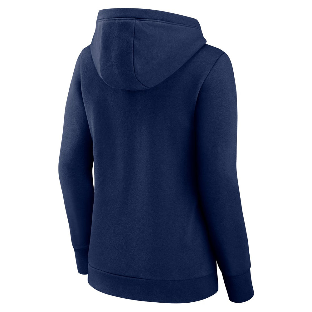 NFL Tennessee Titans Women's Iconic Cotton Fleece Checklist Pullover Hoodie