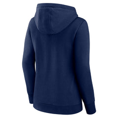 NFL Tennessee Titans Women's Iconic Cotton Fleece Checklist Pullover Hoodie