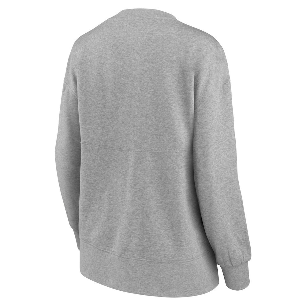 NFL Los Angeles Rams Women's Jump Distribution Tri-Blend Pullover Sweatshirt