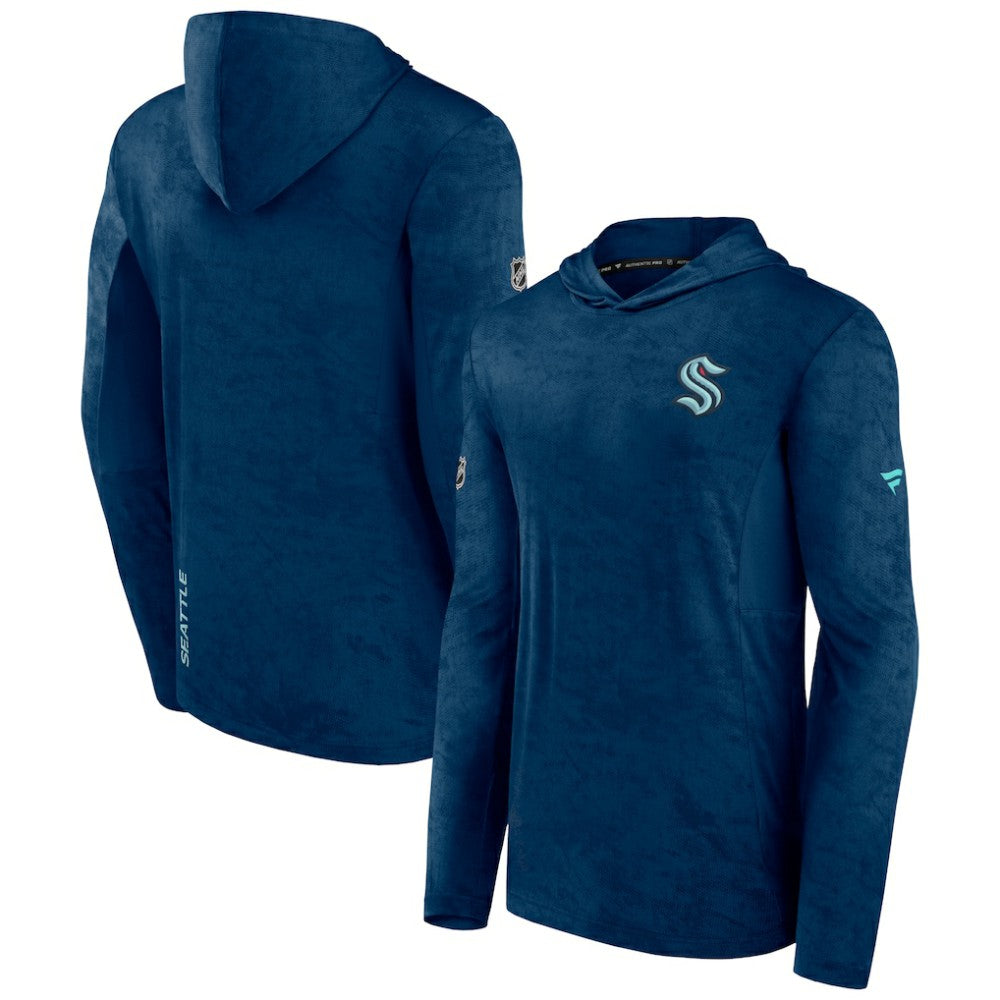 Seattle Kraken Fanatics Authentic Pro Rink Camo Pullover Hoodie