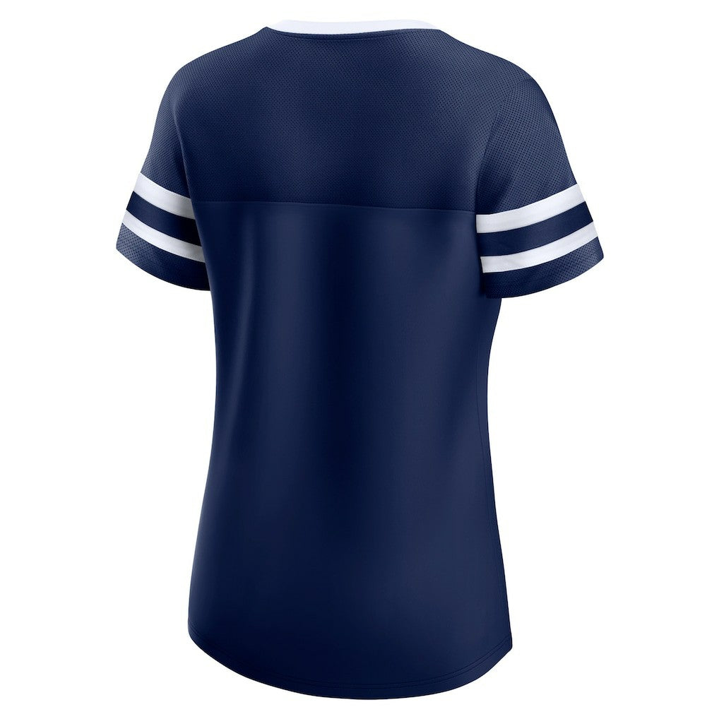 NFL Dallas Cowboys Women's Original State Lace-Up T-Shirt