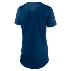 Seattle Kraken Fanatics Women's Authentic Pro Rink Raglan Tech T-Shirt