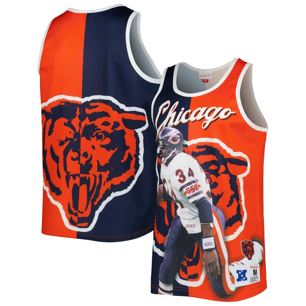 NFL Chicago Bears Walter Payton  Retired Player Graphic Tank Top