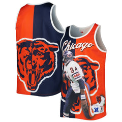 NFL Chicago Bears Walter Payton  Retired Player Graphic Tank Top