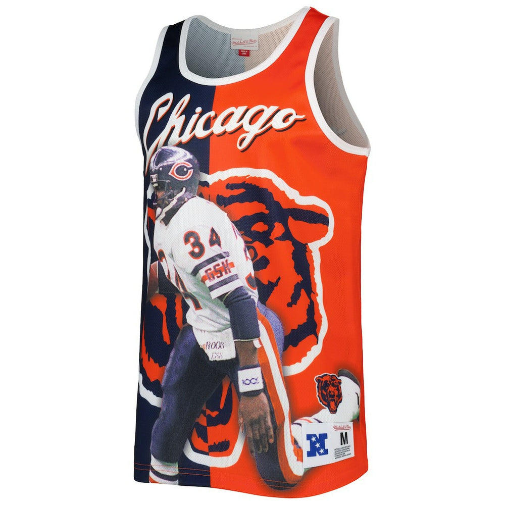 NFL Chicago Bears Walter Payton  Retired Player Graphic Tank Top