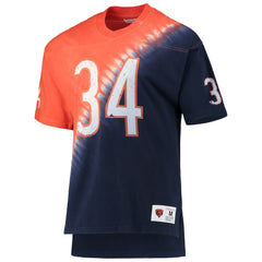 NFL Chicago Bears Walter Payton  Retired Player Name & Number Diagonal Tie-Dye V-Neck T-Shirt