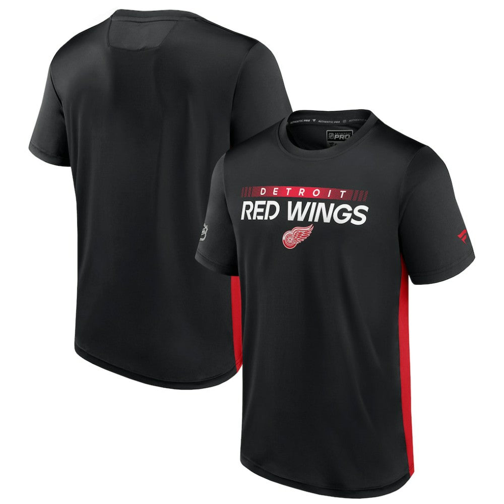 Detroit Red Wings Fanatics Authentic Pro Rink Tech T-Shirt