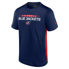 Columbus Blue Jackets Fanatics Authentic Pro Rink Tech T-Shirt