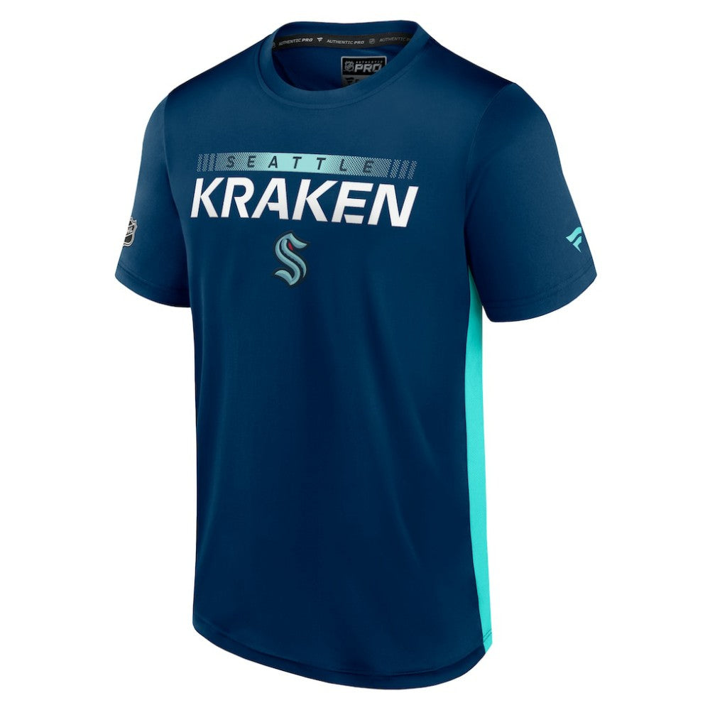 Seattle Kraken Fanatics Authentic Pro Rink Tech T-Shirt