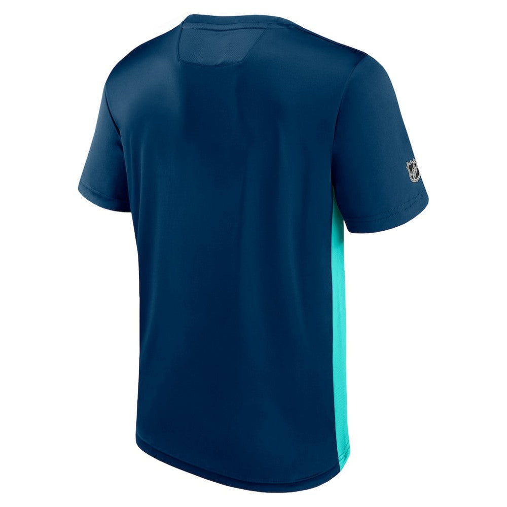 Seattle Kraken Fanatics Authentic Pro Rink Tech T-Shirt