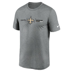 NFL New Orleans Saints Horizontal Lockup Legend Performance T-Shirt