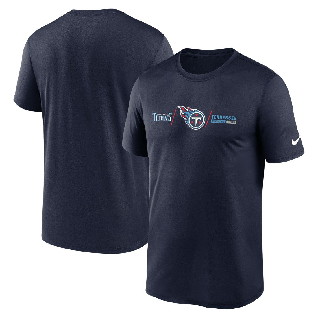 NFL Tennessee Titans Horizontal Lockup Legend Performance T-Shirt