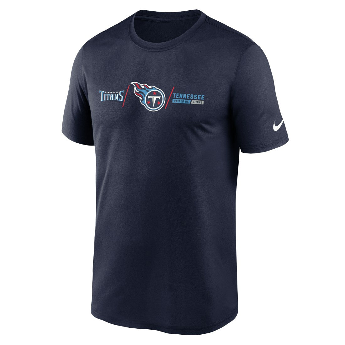 NFL Tennessee Titans Horizontal Lockup Legend Performance T-Shirt