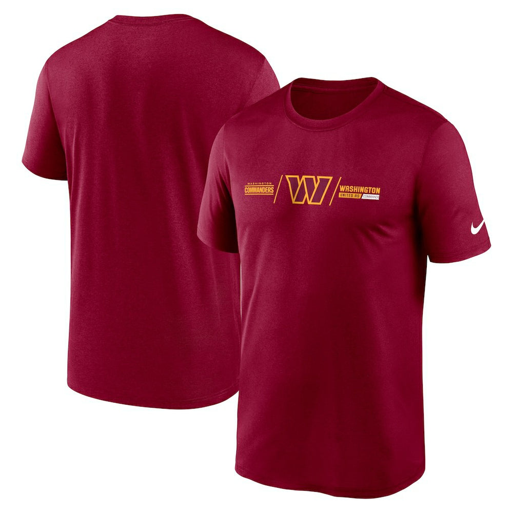 NFL Washington Commanders Horizontal Lockup Legend T-Shirt