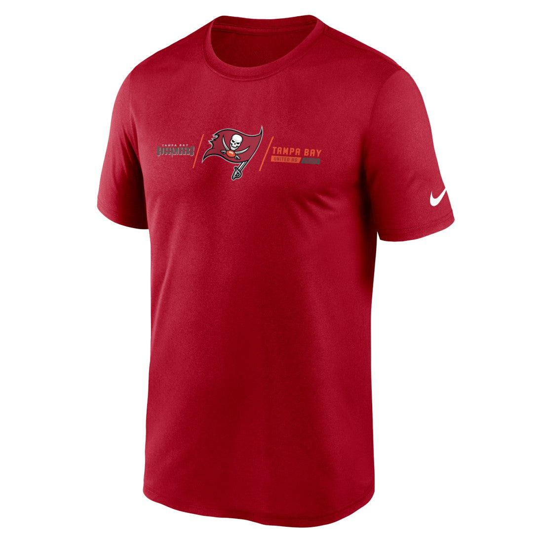 NFL Tampa Bay Buccaneers Horizontal Lockup Legend Performance T-Shirt