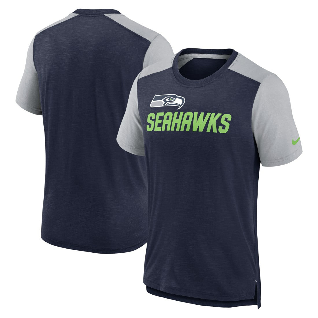NFL Seattle Seahawks Color Block Team Name T-Shirt