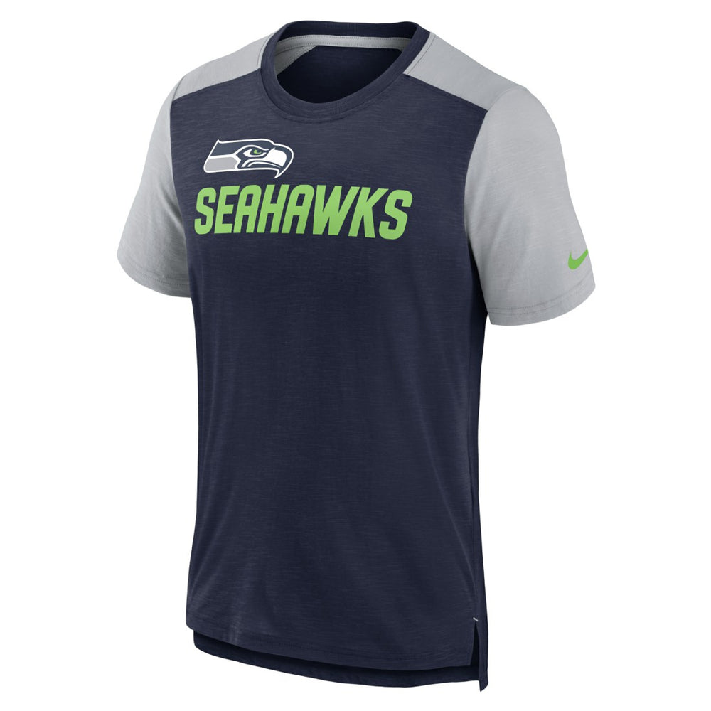 NFL Seattle Seahawks Color Block Team Name T-Shirt