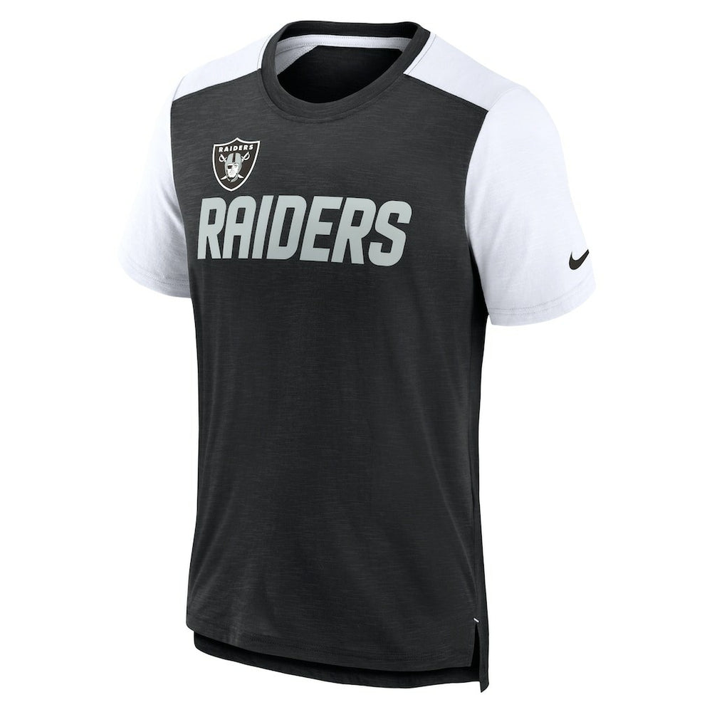 NFL Las Vegas Raiders Color Block Team Name T-Shirt