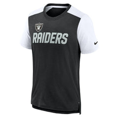NFL Las Vegas Raiders Color Block Team Name T-Shirt