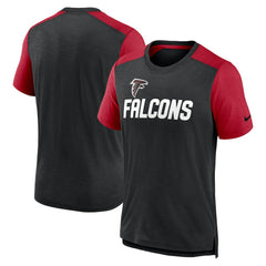 NFL Atlanta Falcons Color Block Team Name T-Shirt