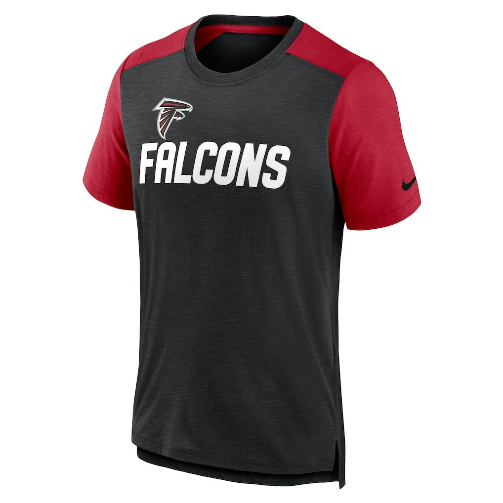 NFL Atlanta Falcons Color Block Team Name T-Shirt