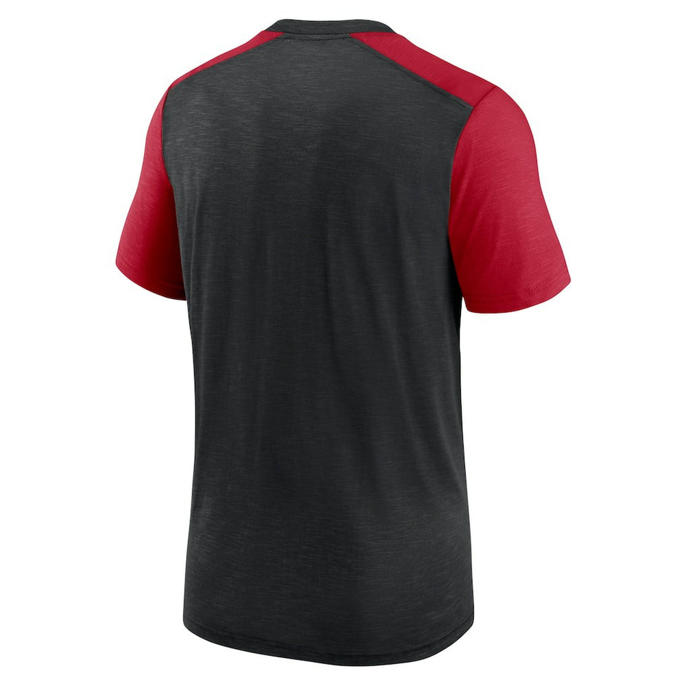 NFL Atlanta Falcons Color Block Team Name T-Shirt