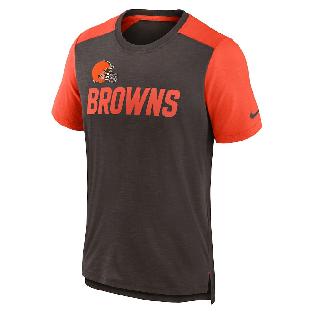 NFL Cleveland Browns Color Block Team Name T-Shirt
