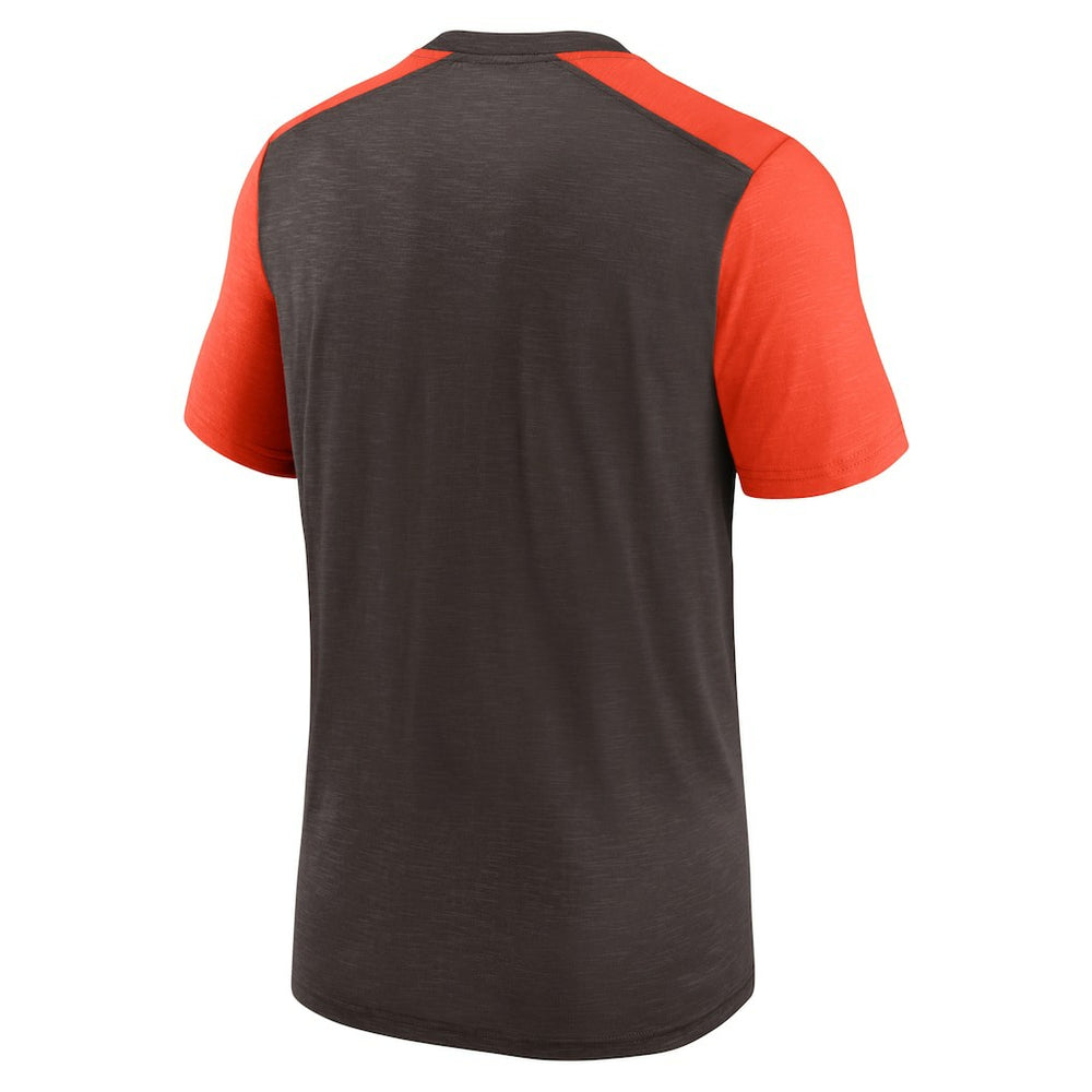 NFL Cleveland Browns Color Block Team Name T-Shirt