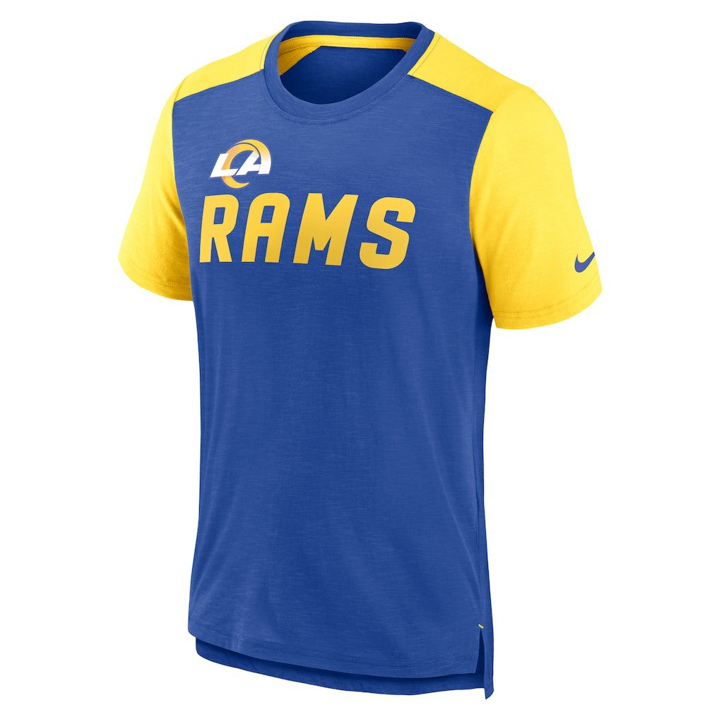 NFL Los Angeles Rams Color Block Team Name T-Shirt
