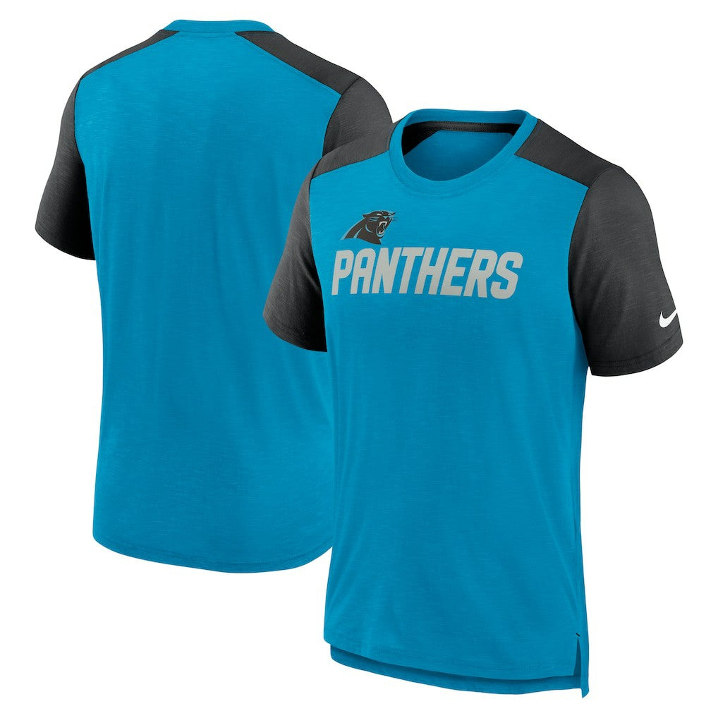 NFL Carolina Panthers Color Block Team Name T-Shirt