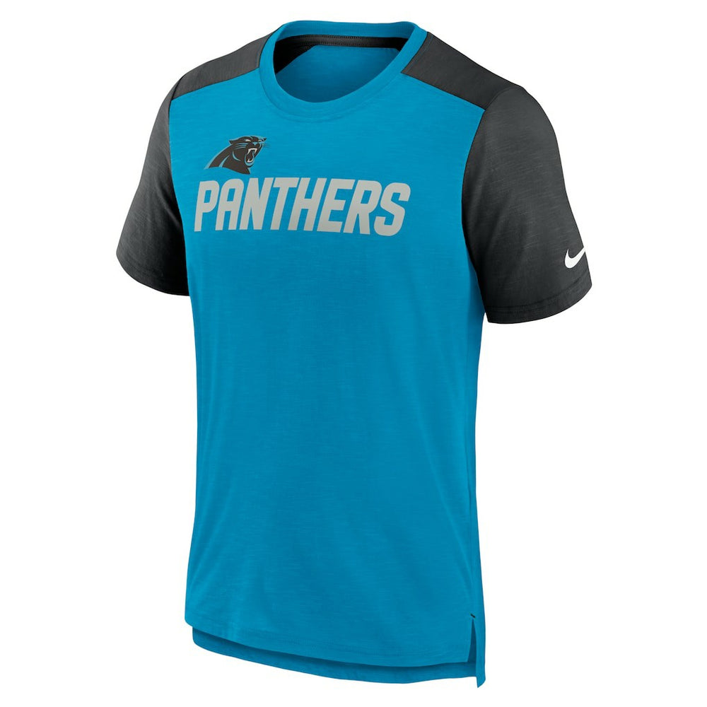 NFL Carolina Panthers Color Block Team Name T-Shirt