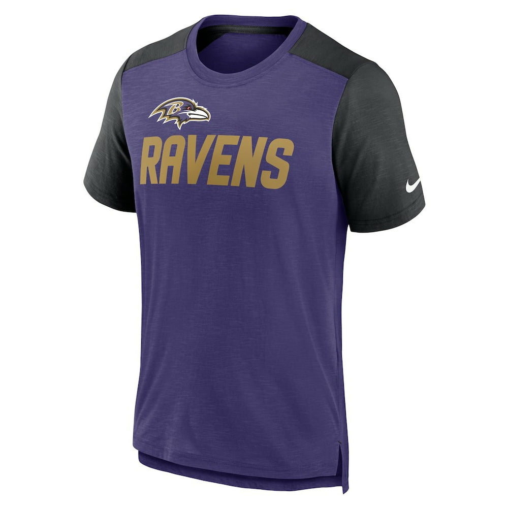 NFL Baltimore Ravens Color Block Team Name T-Shirt