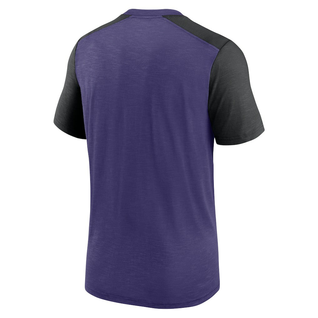 NFL Baltimore Ravens Color Block Team Name T-Shirt