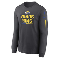 NFL Los Angeles Rams Team Slogan Long Sleeve T-Shirt