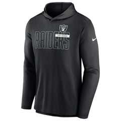 NFL Las Vegas Raiders Lightweight Performance Hooded Long Sleeve T-Shirt