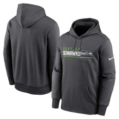 NFL Seattle Seahawks Prime Logo Name Split Pullover Hoodie