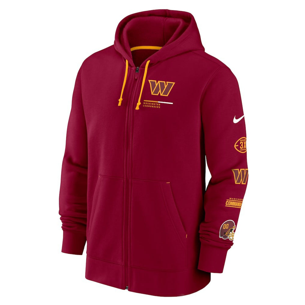 NFL Washington Commanders Surrey Full-Zip Hoodie