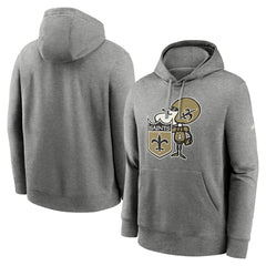 NFL New Orleans Saints Rewind Club Fleece Pullover Hoodie